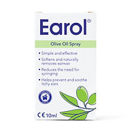 Earol olive oil spray for ear wax softening